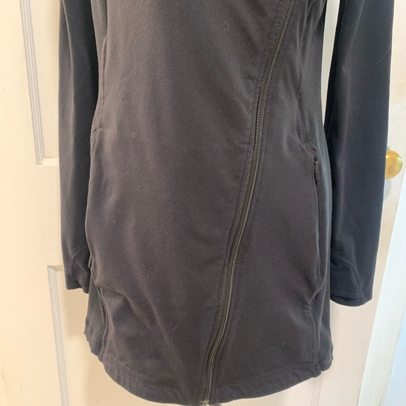 Athleta | Blissout asymmetrical zip jacket size small - Picture 4 of 7